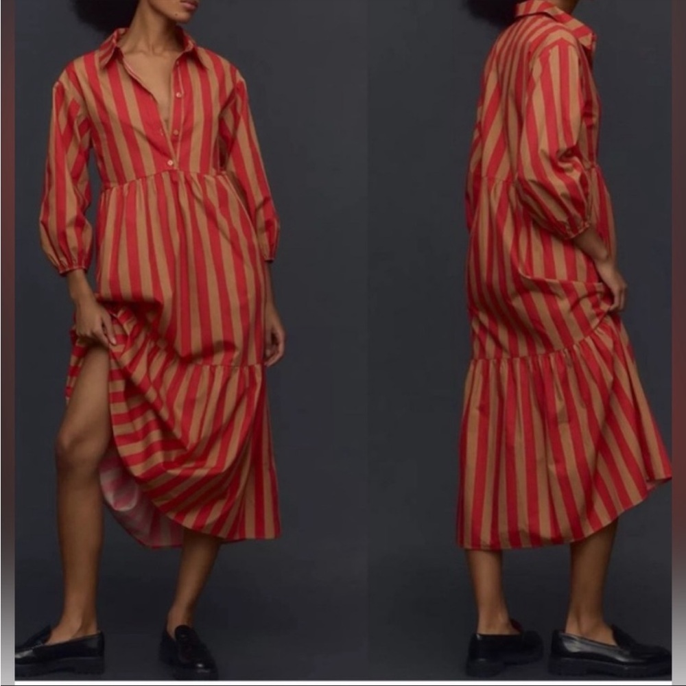 Meave Anthropologie Bettina Dress Sz Medium